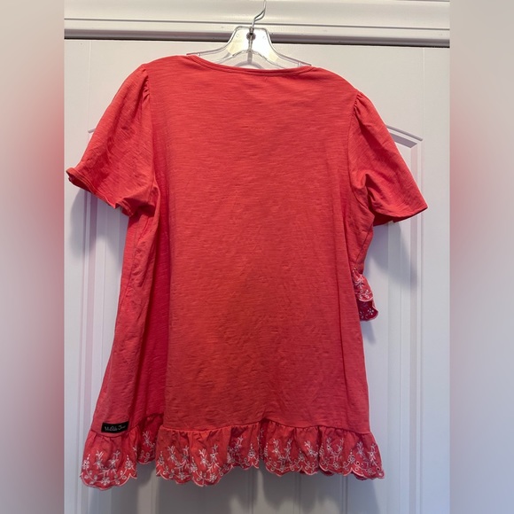 Matilda Jane Ruffled Shirt-Size Large - Picture 3 of 3